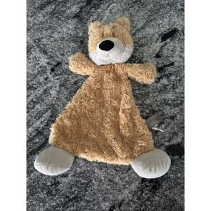 Demdaco Nate Jules Fox Lovey Plush With Rattle 14" Embroidered Eyes Baby Snuggie